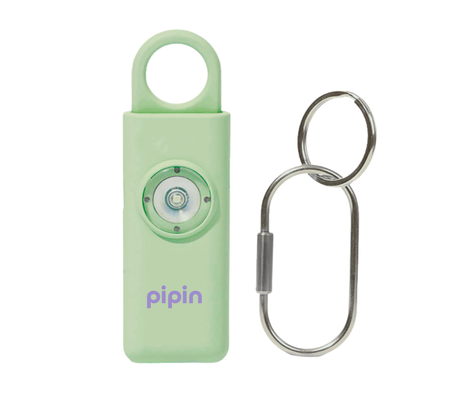 Green personal safety alarm for women kids university Students