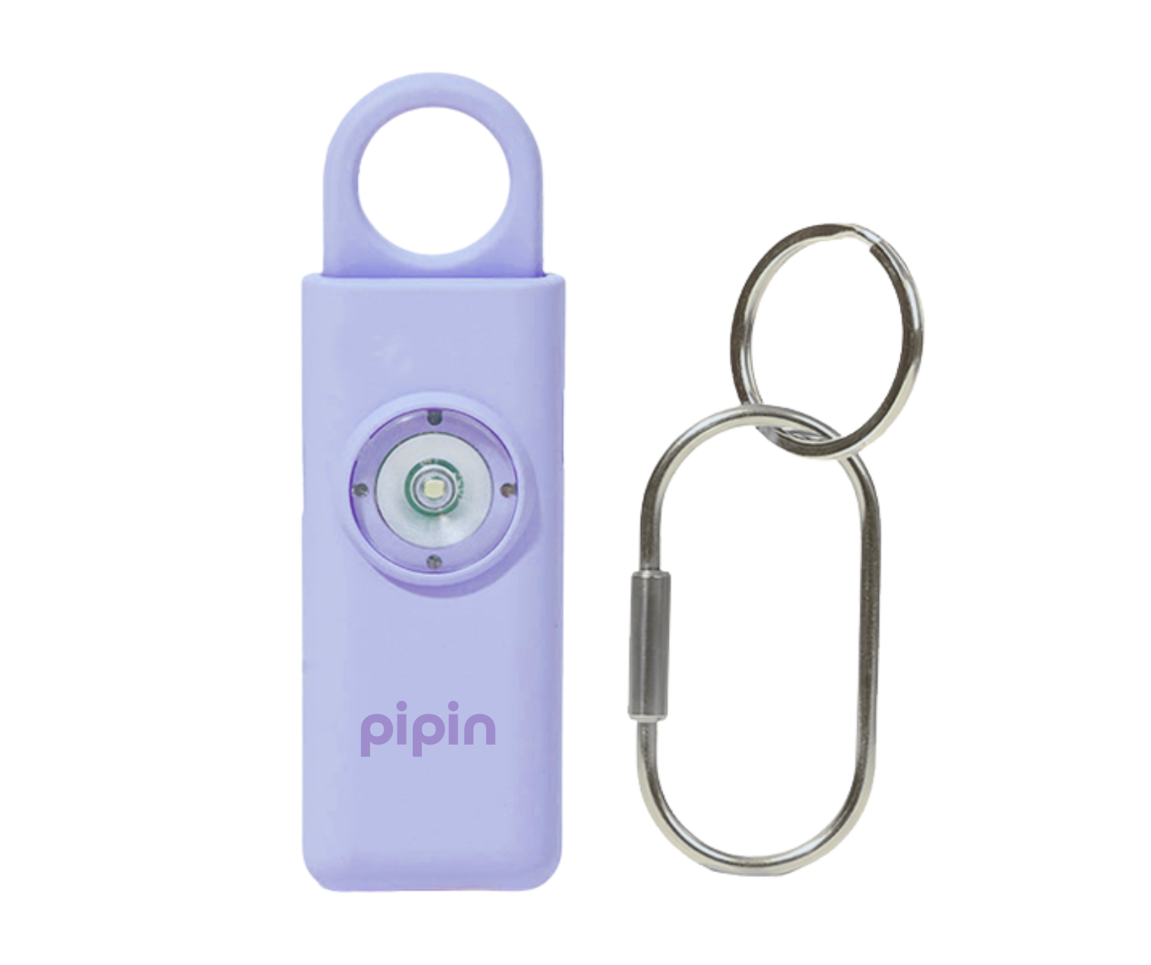 Pipin personal safety alarm for women and kids - Australian Owned - Purple 