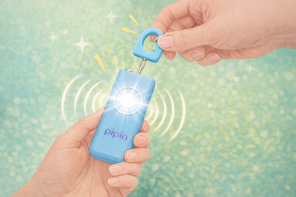 Pipin personal safety alarm for women and kids - Australian Owned 